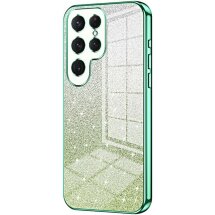 Защитный чехол Deexe Sparkles Cover для Samsung Galaxy S25 Ultra (S938) - Green: фото 1 из 6