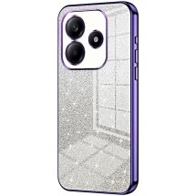 Защитный чехол Deexe Sparkles Cover для Xiaomi Redmi Note 14 4G - Purple: фото 1 из 7