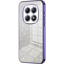 Захисний чохол Deexe Sparkles Cover для Xiaomi Redmi Note 15 5G / Poco M8 5G - Purple: фото 1 з 7
