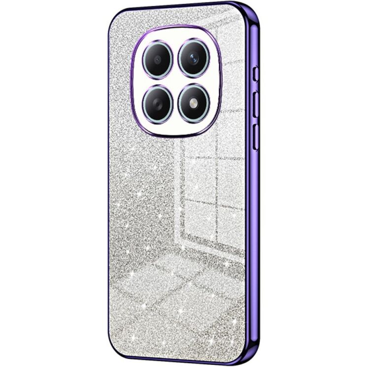 Захисний чохол Deexe Sparkles Cover для Xiaomi Redmi Note 15 5G / Poco M8 5G - Purple: фото 1 з 7