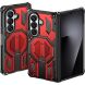 Захисний чохол Deexe Tank Stand для Samsung Galaxy Fold 8 Ultra / Fold 7 - Red (424017R). Фото 3 з 10