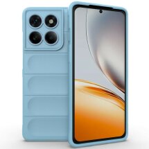 Захисний чохол Deexe Terra Case для Motorola Edge 60 Pro - Baby Blue: фото 1 з 6