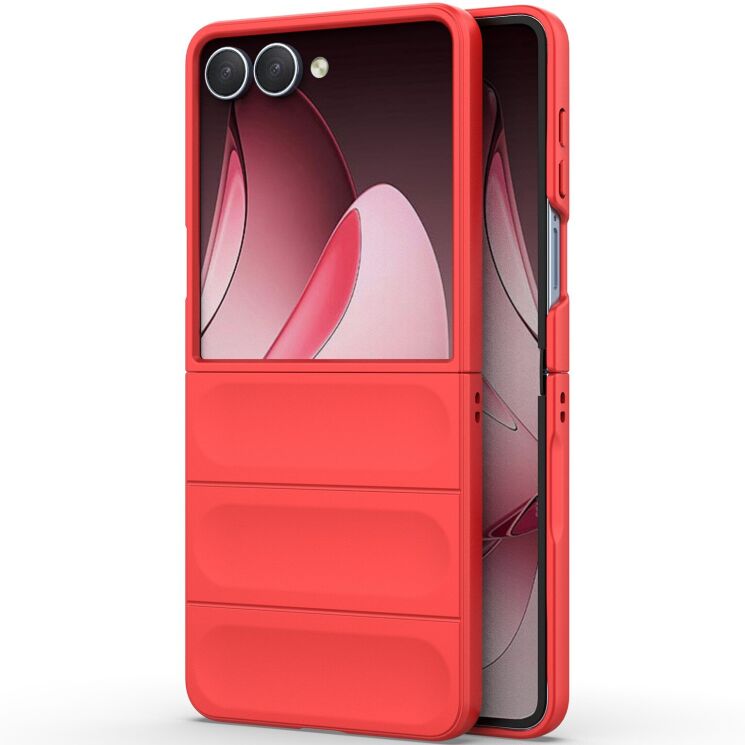 Захисний чохол Deexe Terra Case (FF) для Samsung Galaxy Flip 7 - Red: фото 2 з 9