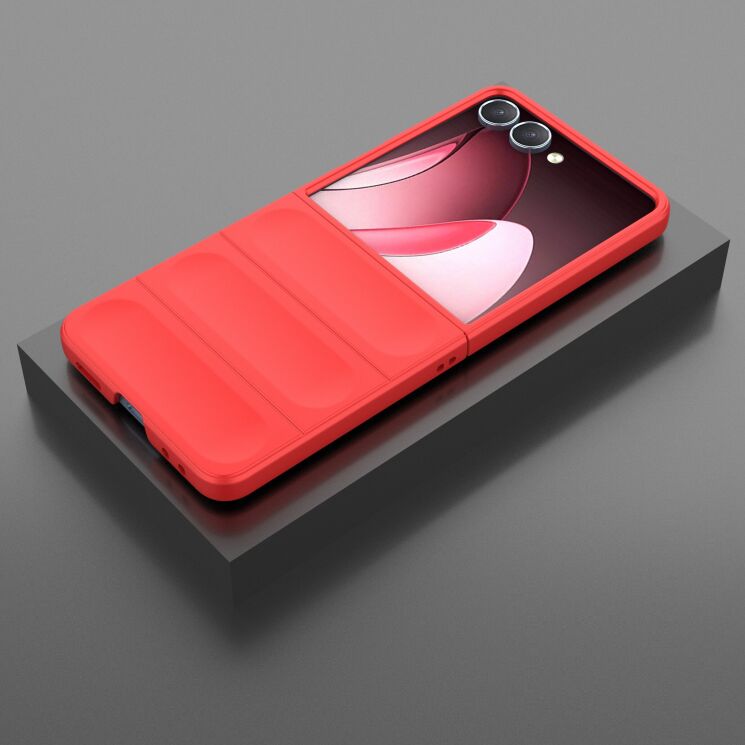 Захисний чохол Deexe Terra Case (FF) для Samsung Galaxy Flip 7 - Red: фото 7 з 9
