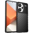 Защитный чехол Deexe Thunder Series для Xiaomi Redmi Note 13 Pro+ - Black (340575B)