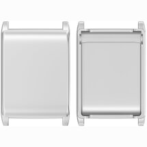 Защитный чехол для часов Reframe Clear Shell для WHOOP 5.0 / MG - Silver: фото 1 из 3