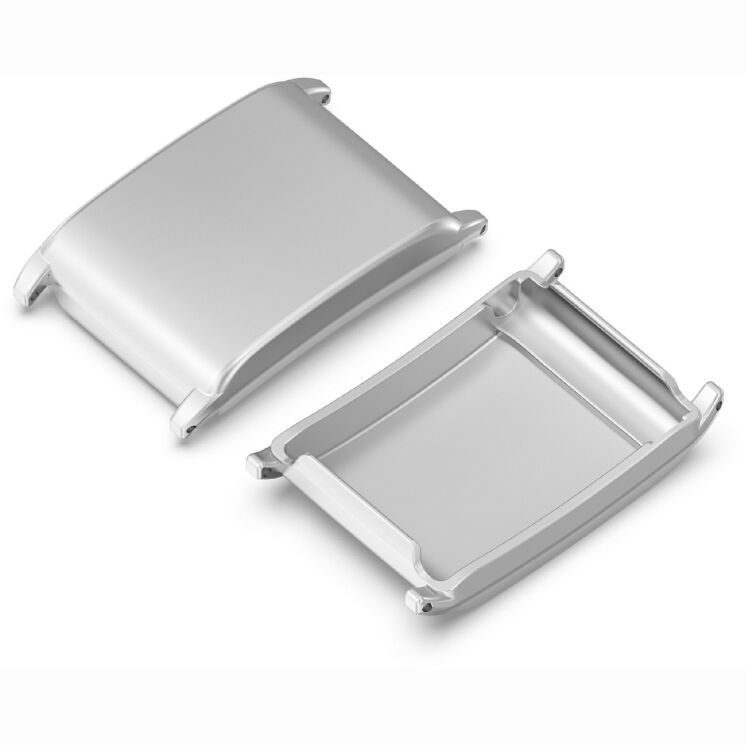 Защитный чехол для часов Reframe Clear Shell для WHOOP 5.0 / MG - Silver (403111S) Защитный чехол для часов Reframe Clear Shell для WHOOP 5.0 / MG - Silver: фото 2 из 3