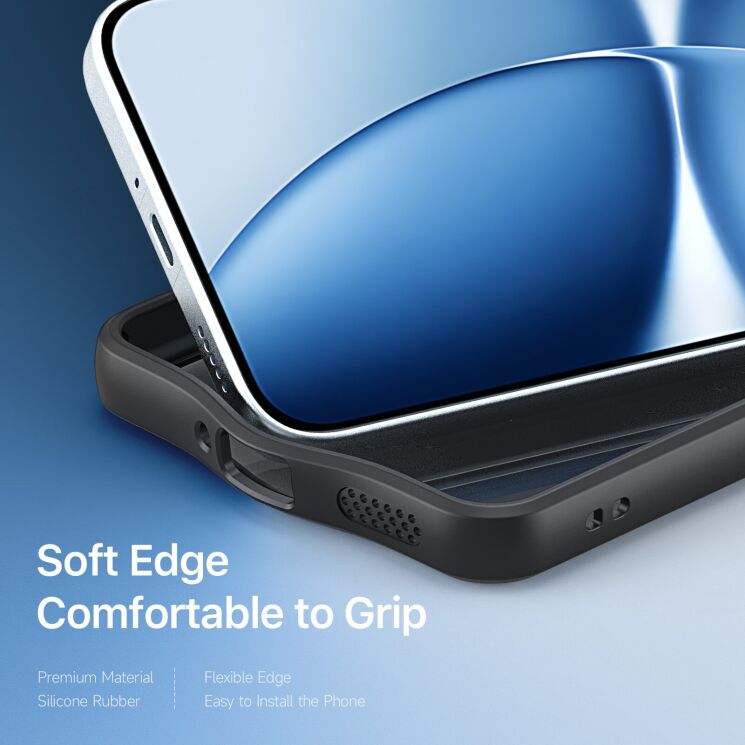 Захисний чохол DUX DUCIS Aimo Series для Xiaomi Poco X8 Pro Max - Black: фото 8 з 10