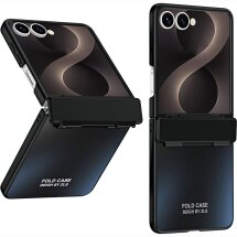 Защитный чехол Dux Ducis Chrome Case для Samsung Galaxy Flip 8 - Black: фото 1 из 7
