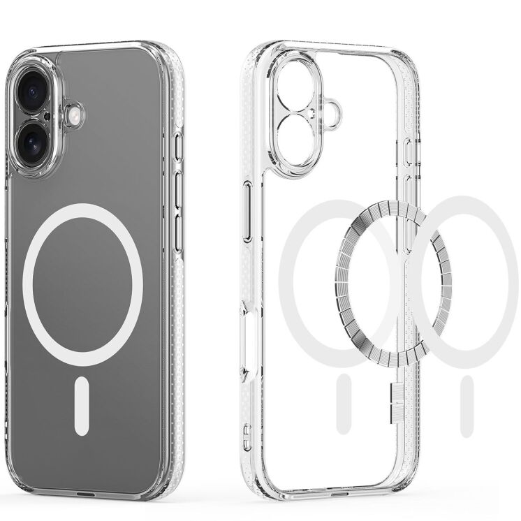 Защитный чехол DUX DUCIS Clin Series MagSafe для Apple iPhone 17 - Clear: фото 3 из 13