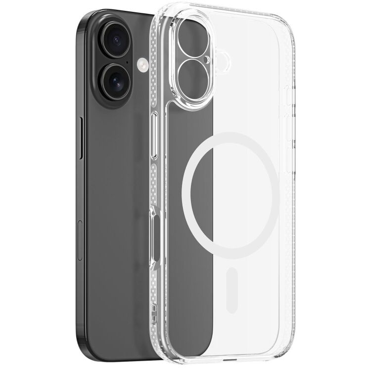 Защитный чехол DUX DUCIS Clin Series MagSafe для Apple iPhone 17 - Clear: фото 2 из 13