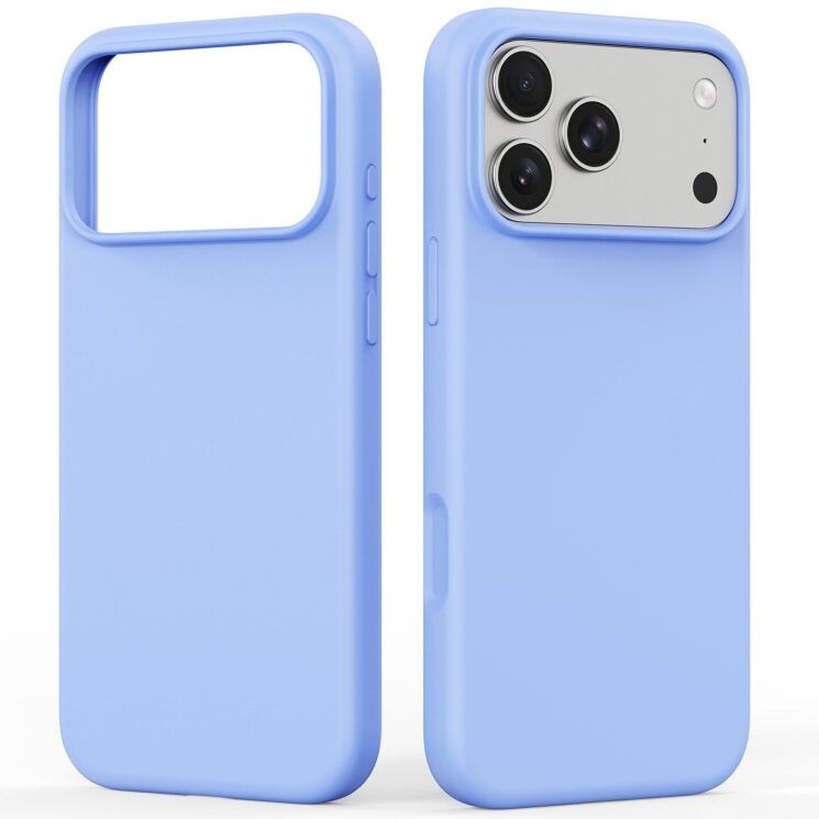 Захисний чохол Dux Ducis Piel Series (with MagSafe) для iPhone 18 Pro / 17 Pro - Light Blue: фото 2 з 9