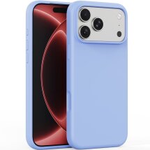 Захисний чохол Dux Ducis Piel Series (with MagSafe) для iPhone 18 Pro / 17 Pro - Light Blue: фото 1 з 9