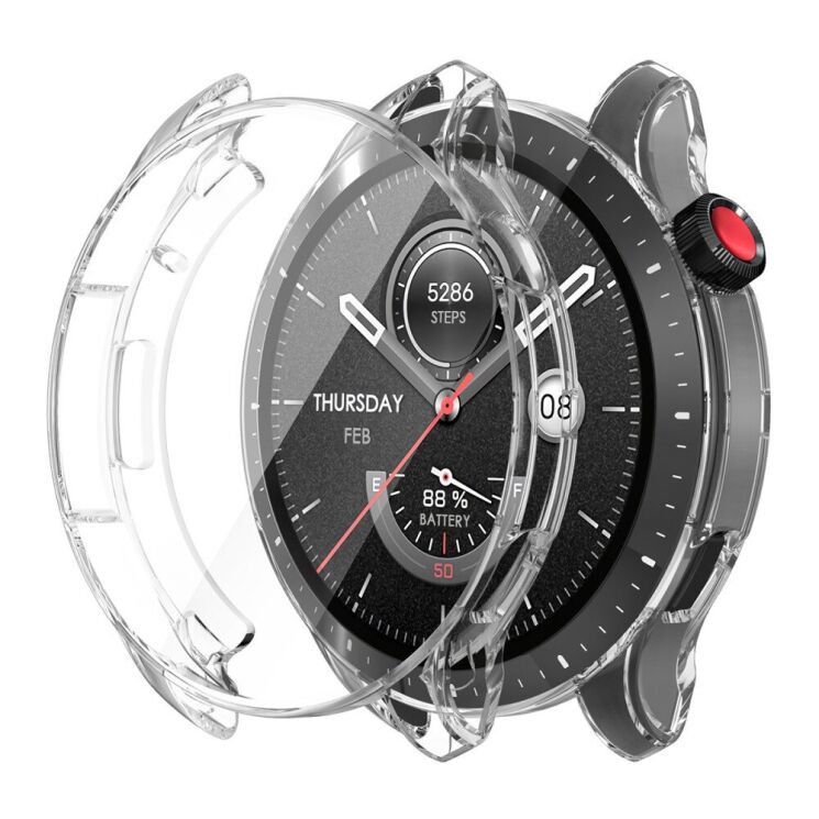 Захисний чохол Enkay Clear Case для Xiaomi Amazfit GTR 4 - Transparent: фото 1 з 6