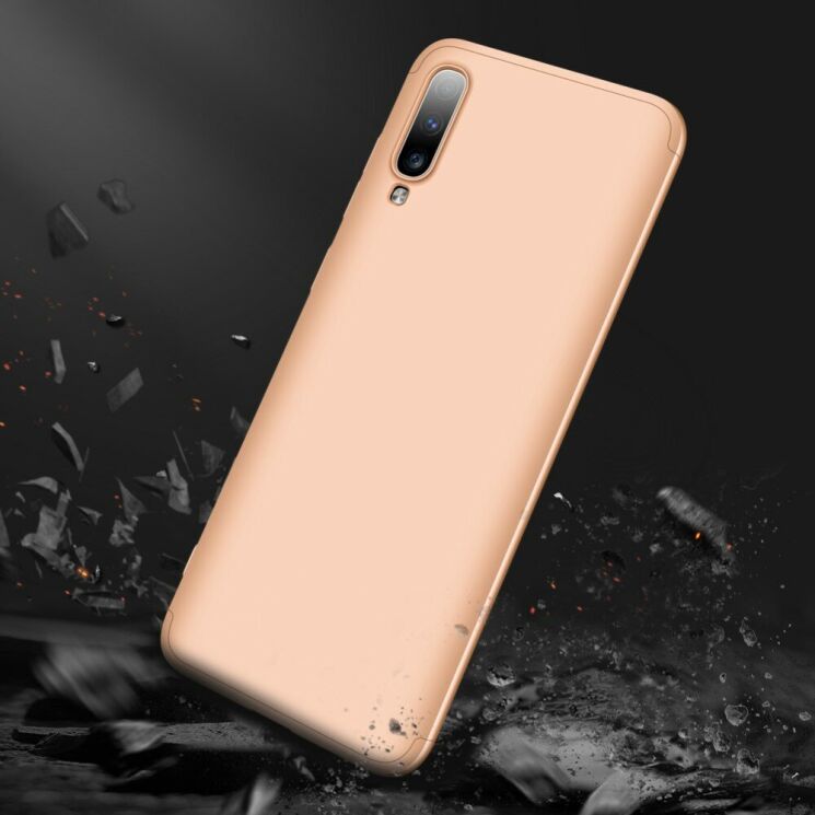 Захисний чохол GKK Double Dip Case для Samsung Galaxy A70 (A705) - Gold: фото 6 з 8