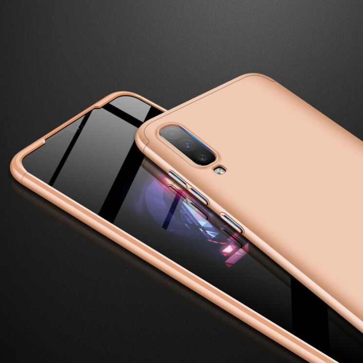 Захисний чохол GKK Double Dip Case для Samsung Galaxy A70 (A705) - Gold: фото 7 з 8