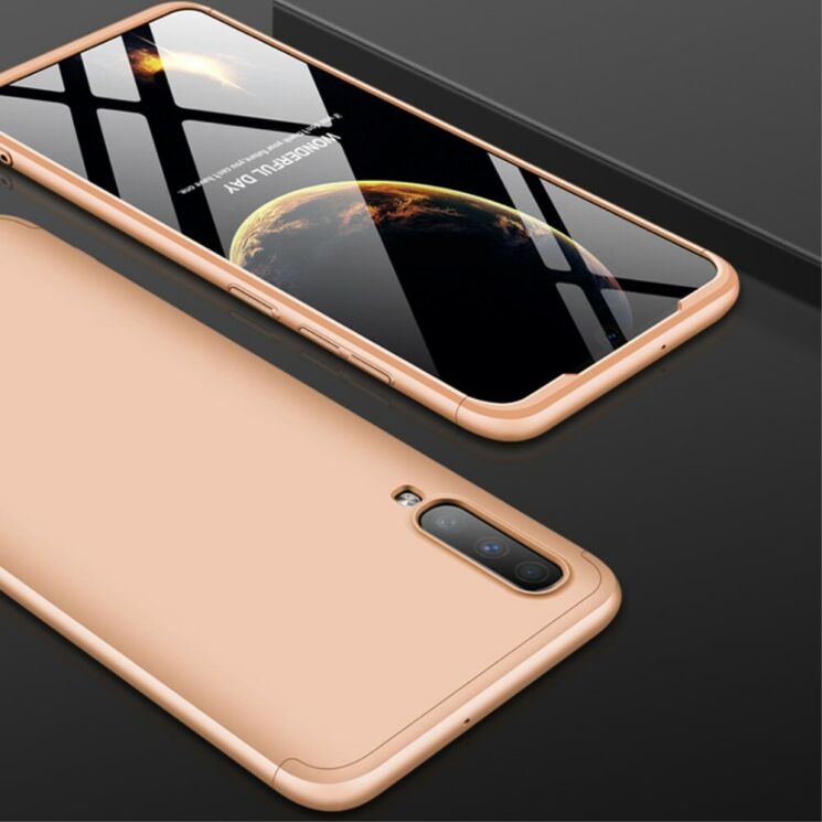 Захисний чохол GKK Double Dip Case для Samsung Galaxy A70 (A705) - Gold: фото 8 з 8