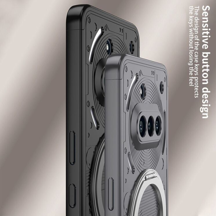 Защитный чехол GKK Double Dip Case Magnetic для Nothing Phone (3a) - Black: фото 6 из 9