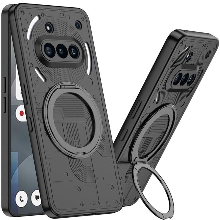 Защитный чехол GKK Double Dip Case Magnetic для Nothing Phone (3a) - Black: фото 1 из 9