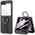 Захисний чохол GKK Hand Strap для Samsung Galaxy Flip 6 - Carbon Fiber Texture: фото 1 з 14