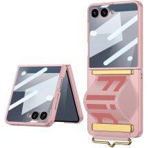 Защитный чехол GKK Strap Cover для Samsung Galaxy Flip 7 - Pink: фото 1 из 8