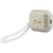 Захисний чохол Guess Glitter Pearl Strap для AirPods Pro 3 (GUAP3GLGPSD) - Gold (390167F). Фото 3 з 5