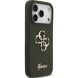 Защитный чехол Guess Silicone Big 4G Script для iPhone 17 Pro Max (GUHCP17XSC4GSMA) - Khaki (402888K). Фото 4 из 8