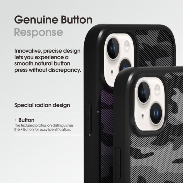 Защитный чехол IBMRS Military для Apple iPhone 15 - Camouflage: фото 7 из 8