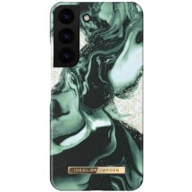 Захисний чохол iDeal Of Sweden Printed Case для Samsung Galaxy S22 Plus (S906) IDFCAW21-S22P-320 - Golden Olive Marble: фото 1 з 5