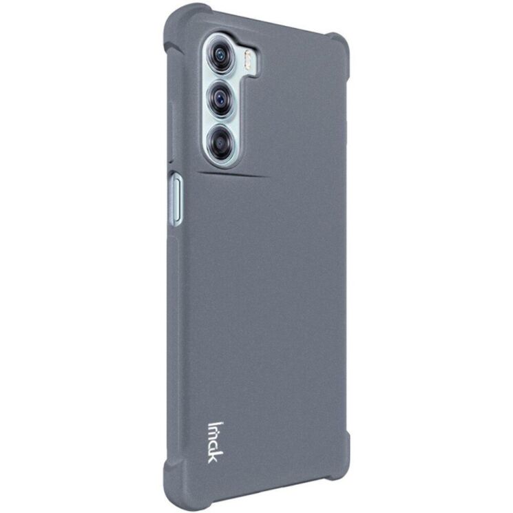 Захисний чохол IMAK Airbag MAX Case для Motorola Moto G200 - Matte Grey: фото 2 з 12