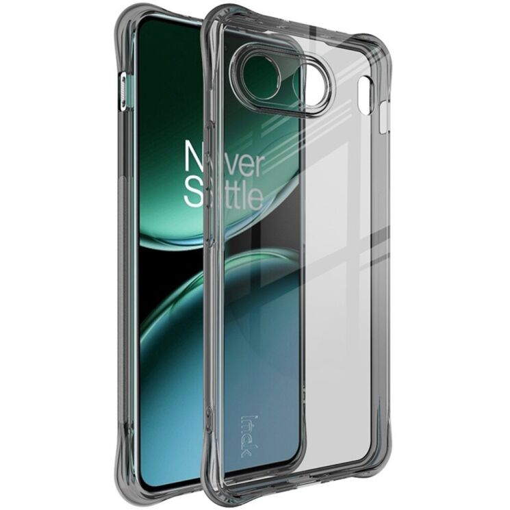 Защитный чехол IMAK Airbag MAX Case для OnePlus Nord 4 - Transparent Black: фото 1 из 10