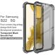 Защитный чехол IMAK Airbag MAX Case для Samsung Galaxy S22 (S901) - Transparent Black (296327H). Фото 3 из 13