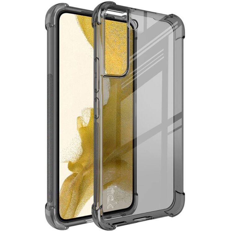 Защитный чехол IMAK Airbag MAX Case для Samsung Galaxy S22 (S901) - Transparent Black: фото 1 из 13