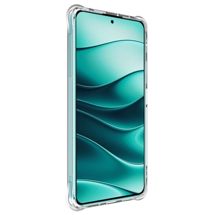 Защитный чехол IMAK Airbag MAX Case для Xiaomi Redmi Note 14S - Transparent: фото 2 из 10