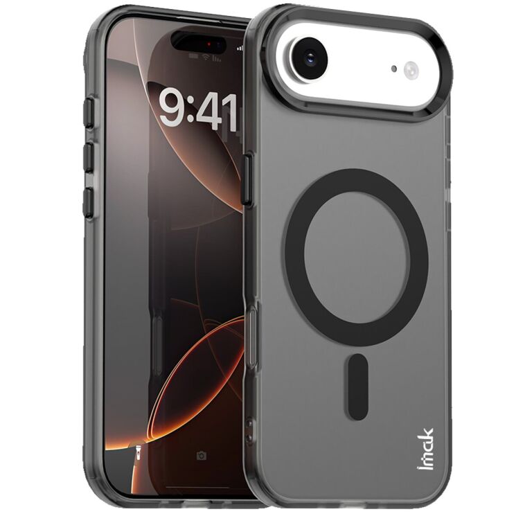 Защитный чехол IMAK Candy Series Magnetic для Apple iPhone 17 Air - Black: фото 1 из 6