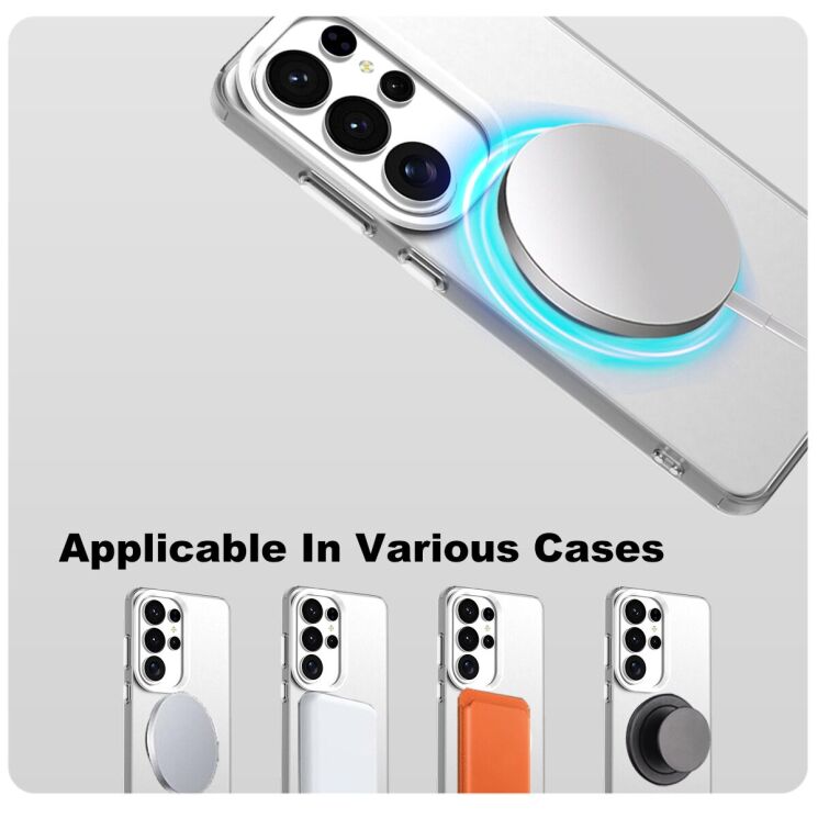 Защитный чехол IMAK Candy Series Magnetic для Samsung Galaxy S26 Ultra (S948) - Black: фото 5 из 6