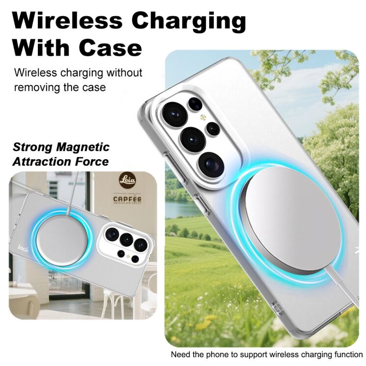 Защитный чехол IMAK Candy Series Magnetic для Samsung Galaxy S26 Ultra (S948) - Black: фото 2 из 6