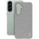 Защитный чехол IMAK Fabric Case для Samsung Galaxy A37 (A376) - Light Grey (406025LH). Фото 2 из 8
