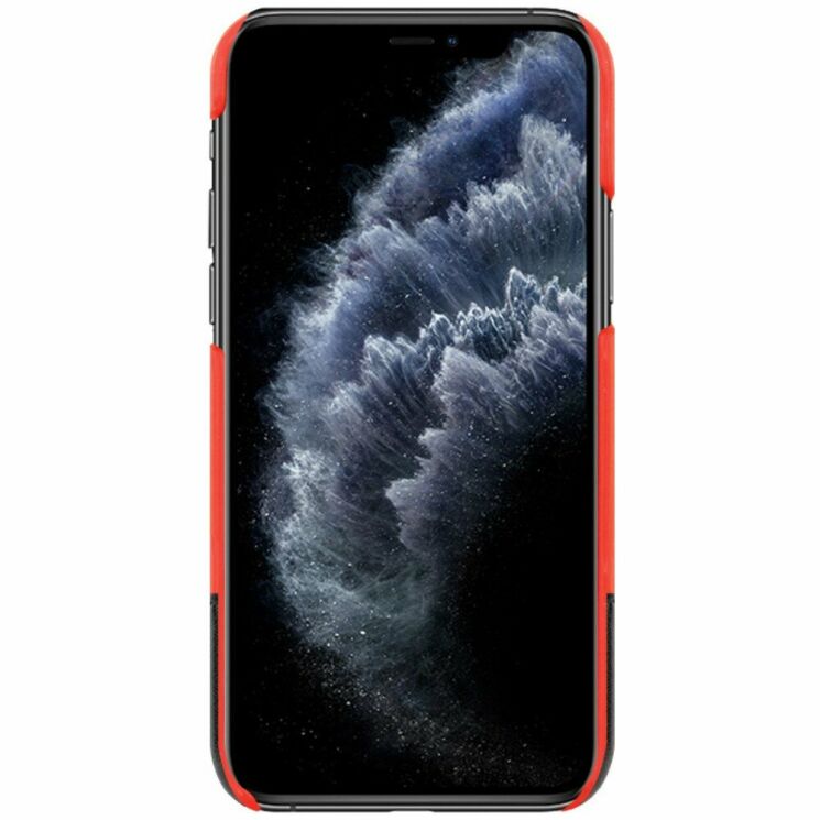 Защитный чехол IMAK Leather Series для Apple iPhone 11 - Red / Black: фото 4 из 9