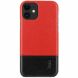 Защитный чехол IMAK Leather Series для Apple iPhone 11 - Red / Black (269174RB). Фото 2 из 9