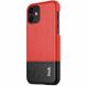 Защитный чехол IMAK Leather Series для Apple iPhone 11 - Red / Black (269174RB). Фото 3 из 9