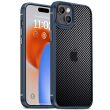Защитный чехол IPAKY Carbon Fiber для Apple iPhone 15 - Blue (329556L)