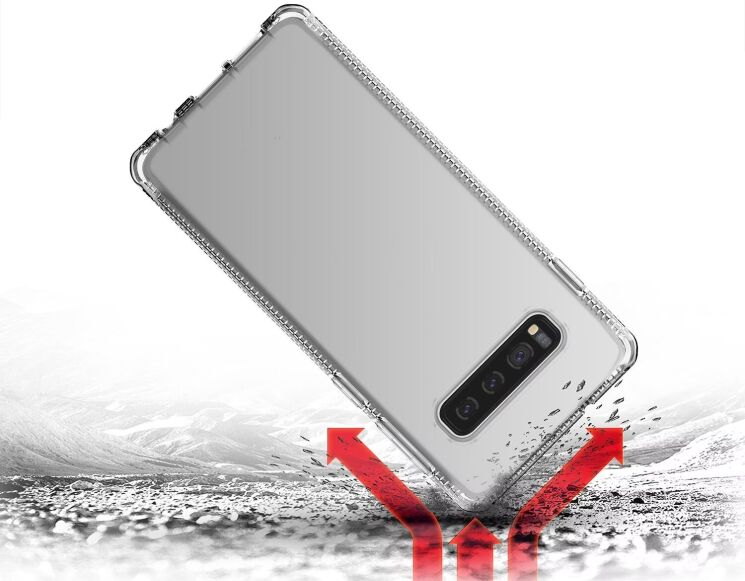 Захисний чохол ItSkins Spectrum для Samsung Galaxy S10 Plus (G975) SGSR-SPECM-TRSP - Clear: фото 5 з 6