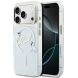 Захисний чохол Karl Lagerfeld IML Choupettes Karl Script Logo MagSafe для iPhone 17 Pro (KLHMP17L5HKSCAH) - Clear (422728C). Фото 1 з 8