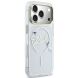Захисний чохол Karl Lagerfeld IML Choupettes Karl Script Logo MagSafe для iPhone 17 Pro (KLHMP17L5HKSCAH) - Clear (422728C). Фото 4 з 8