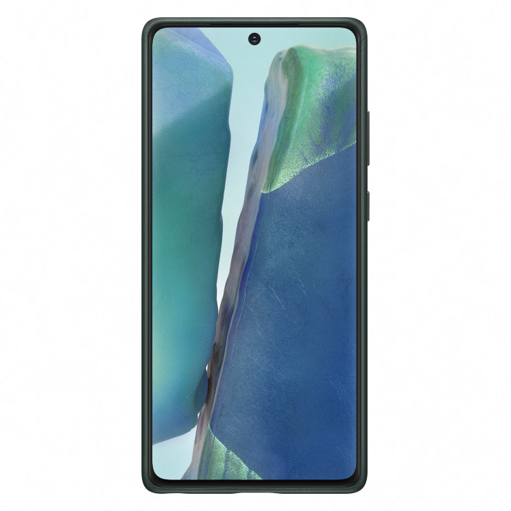 Захисний чохол Leather Cover для Samsung Galaxy Note 20 (N980) EF-VN980LGEGRU - Green (228125G) Захисний чохол Leather Cover для Samsung Galaxy Note 20 (N980) EF-VN980LGEGRU - Green: фото 3 з 5