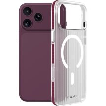 Защитный чехол LEREACH TOC Magnetic для iPhone 18 Pro Max - Dark Cherry: фото 1 из 12