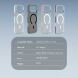 Защитный чехол LEREACH TOC Magnetic для iPhone 18 Pro Max - Dark Cherry (423864WR). Фото 12 из 12
