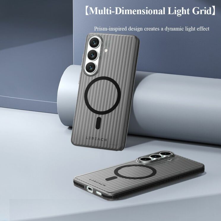 Защитный чехол LEREACH TOC Magnetic для Samsung Galaxy S26 (S942) - White: фото 7 из 11