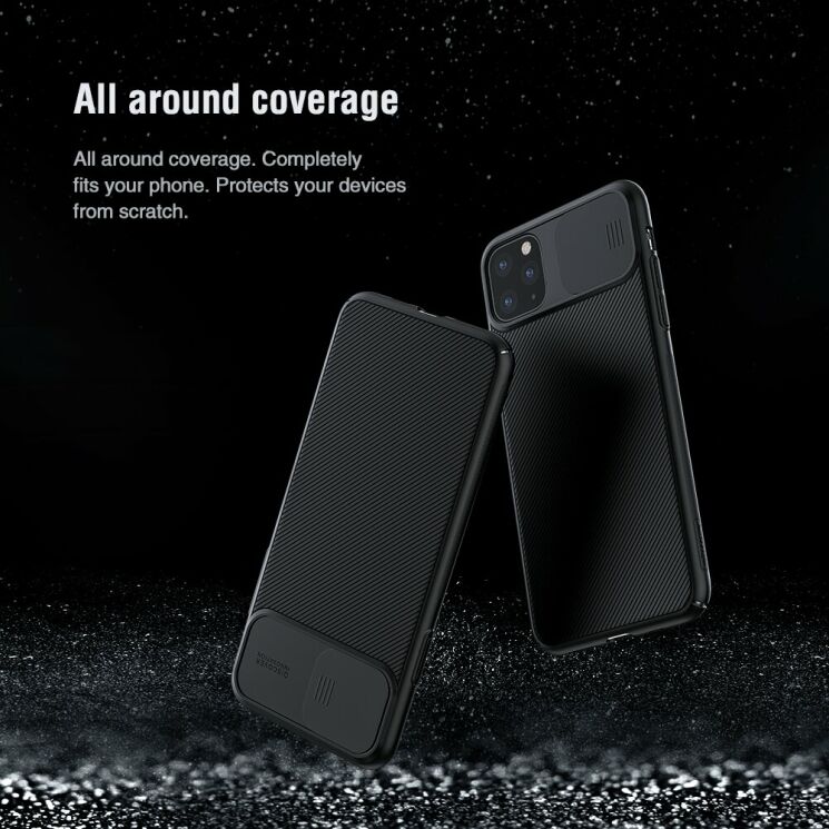 Захисний чохол NILLKIN CamShield Case для Apple iPhone 11 Pro - Black: фото 10 з 15